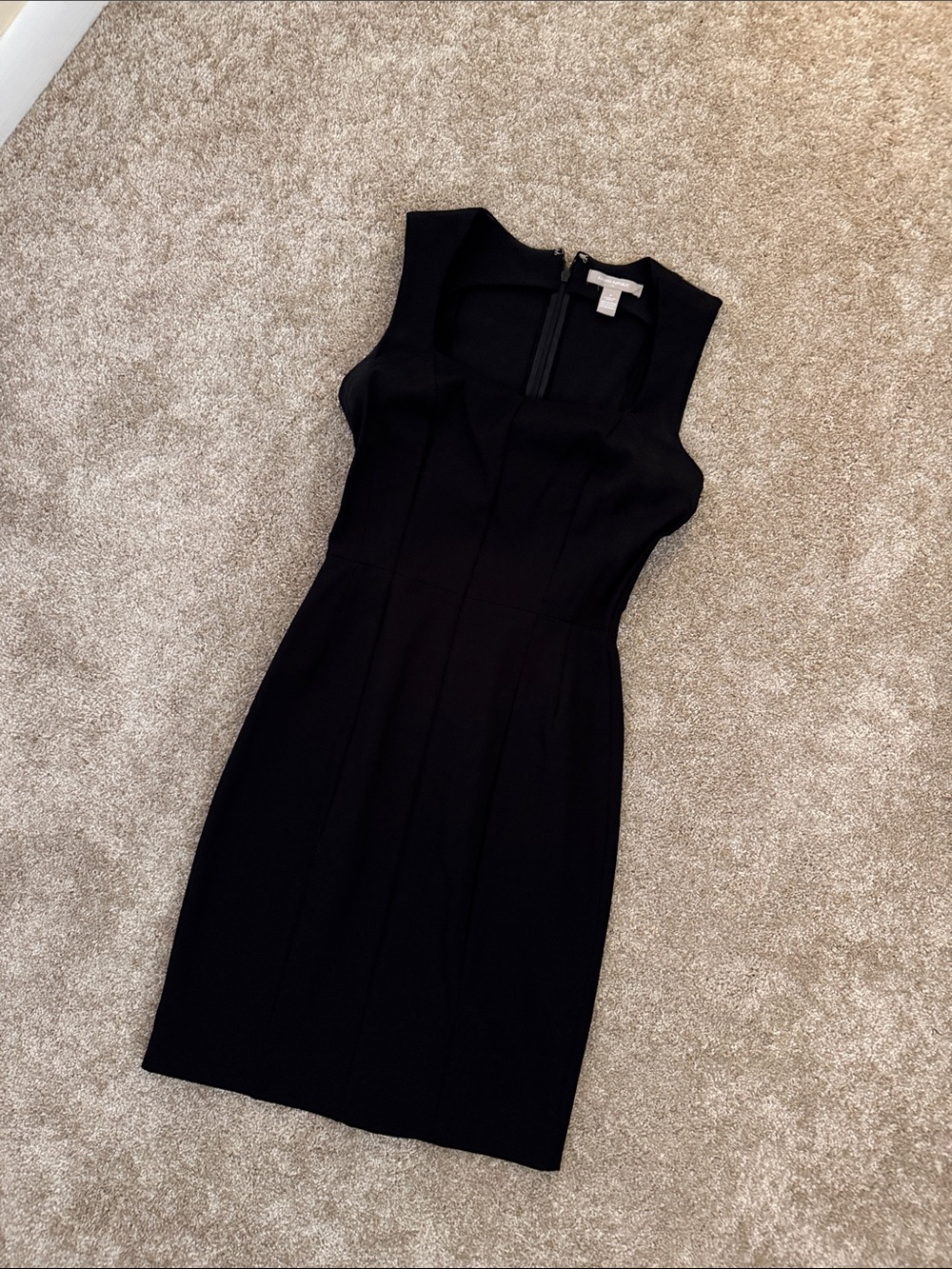 Classic Black Sheath Dress